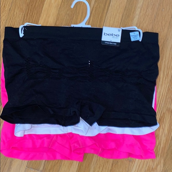 Bebe Womens 3 Pack Boy Legs Intimates Seamless - Picture 9 of 9